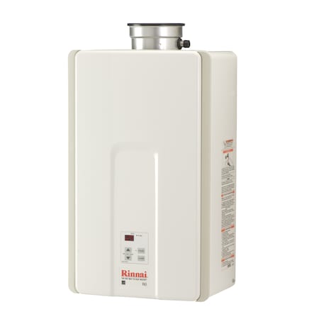 Rinnai HE 6.5 GPM 150,000 BTU Natural Gas Interior Tankless Water Heater V65IN